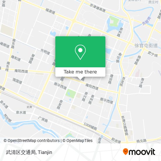武清区交通局 map