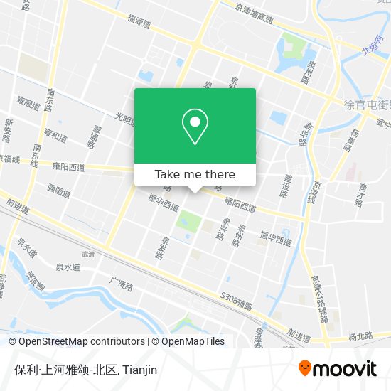 保利·上河雅颂-北区 map