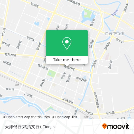 天津银行(武清支行) map