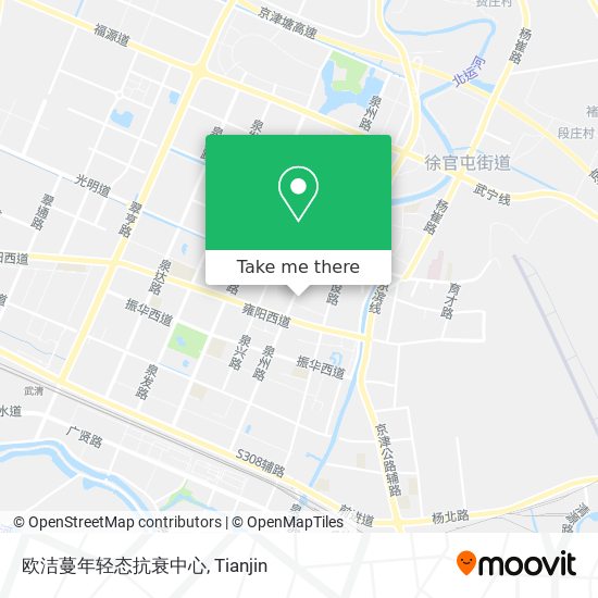 欧洁蔓年轻态抗衰中心 map
