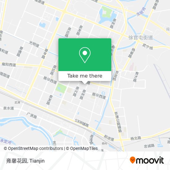 雍馨花园 map