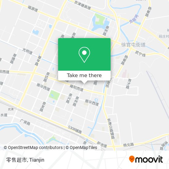 零售超市 map