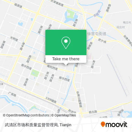 武清区市场和质量监督管理局 map