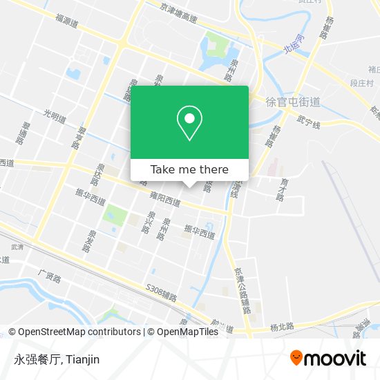 永强餐厅 map