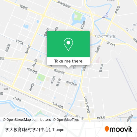 学大教育(杨村学习中心) map