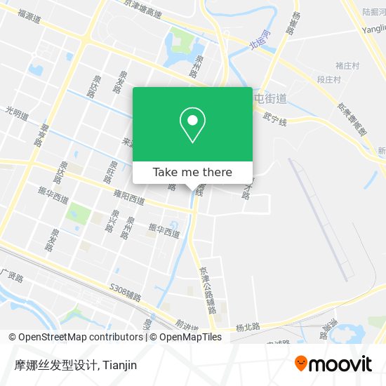 摩娜丝发型设计 map