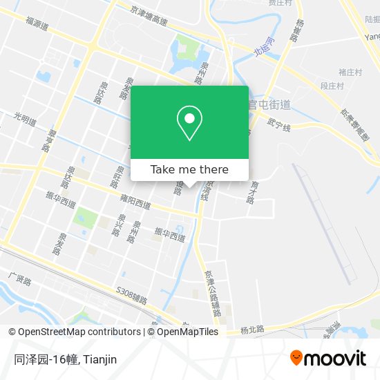 同泽园-16幢 map