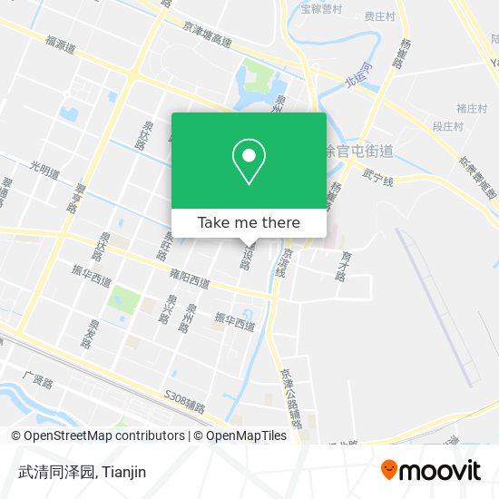 武清同泽园 map