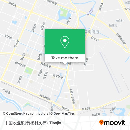 中国农业银行(杨村支行) map