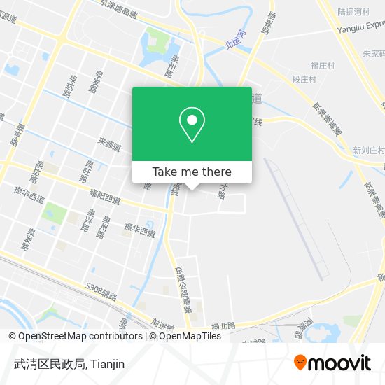 武清区民政局 map
