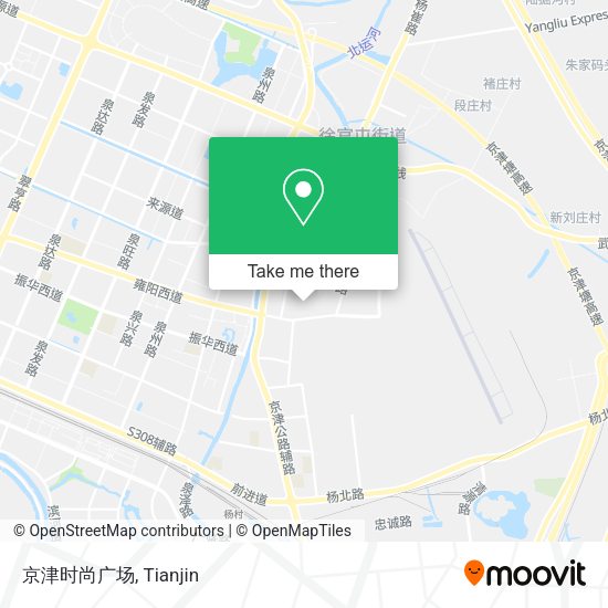 京津时尚广场 map