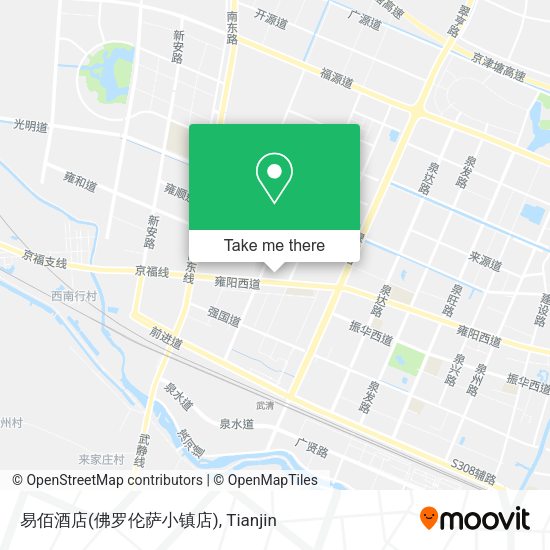 易佰酒店(佛罗伦萨小镇店) map