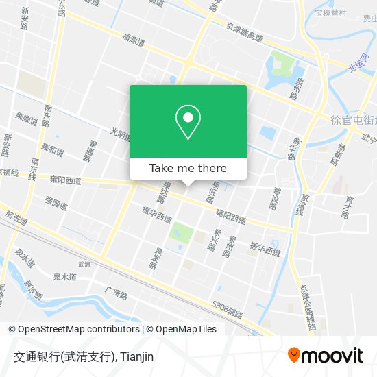 交通银行(武清支行) map