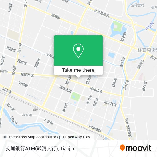 交通银行ATM(武清支行) map