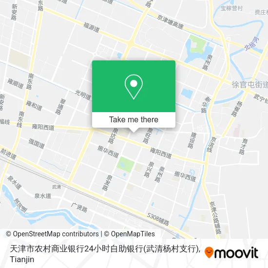 天津市农村商业银行24小时自助银行(武清杨村支行) map