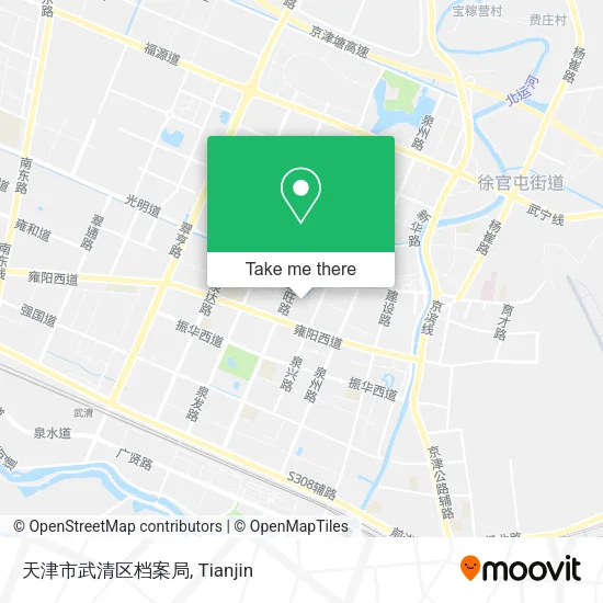 天津市武清区档案局 map