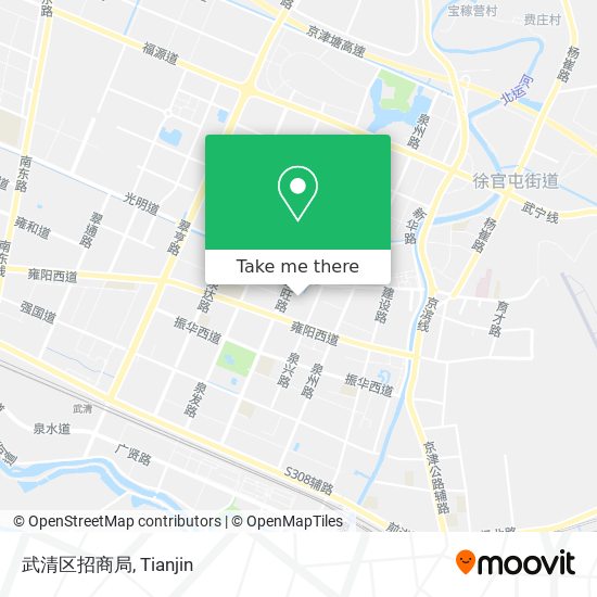 武清区招商局 map