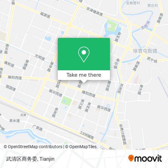武清区商务委 map