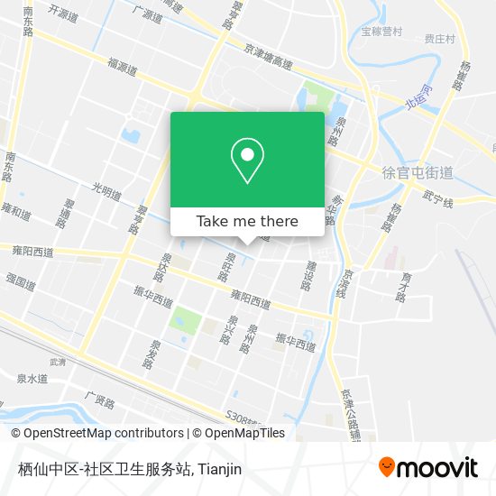 栖仙中区-社区卫生服务站 map