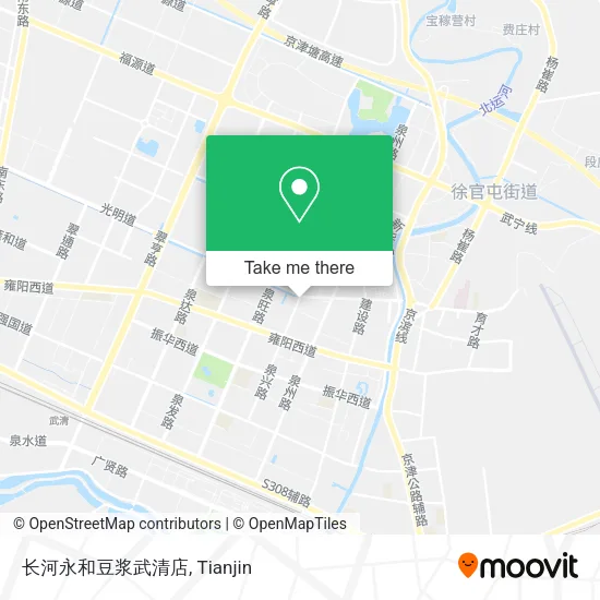 长河永和豆浆武清店 map