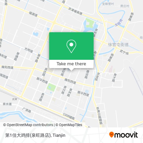 第1佳大鸡排(泉旺路店) map