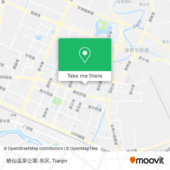 栖仙温泉公寓-东区 map