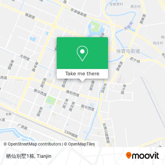 栖仙别墅1栋 map
