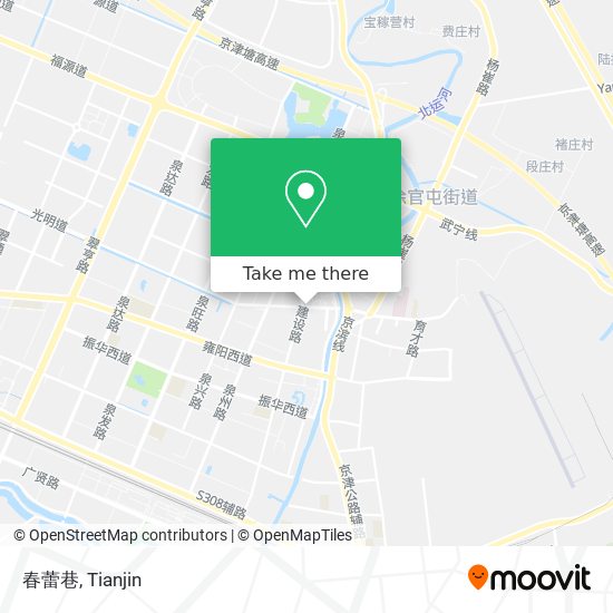 春蕾巷 map