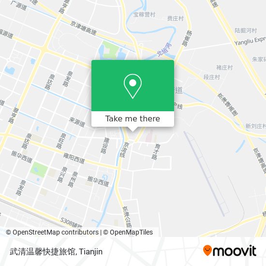 武清温馨快捷旅馆 map
