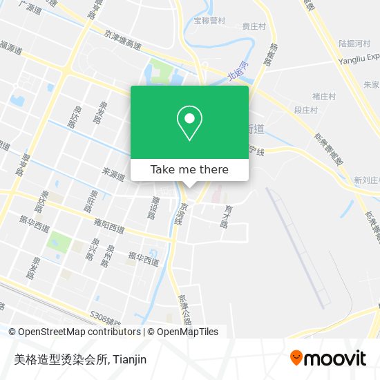 美格造型烫染会所 map