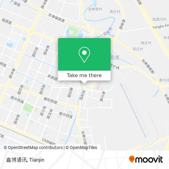 鑫博通讯 map
