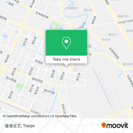 健康足艺 map