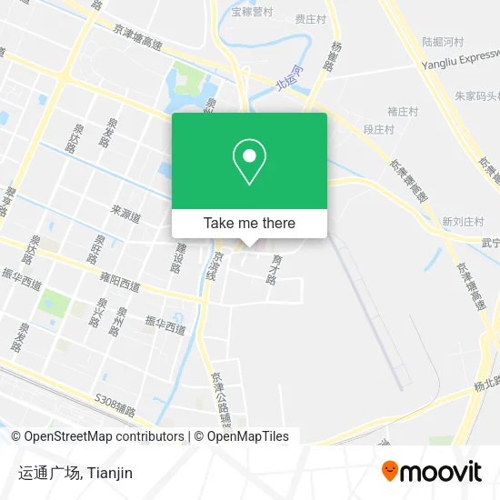 运通广场 map