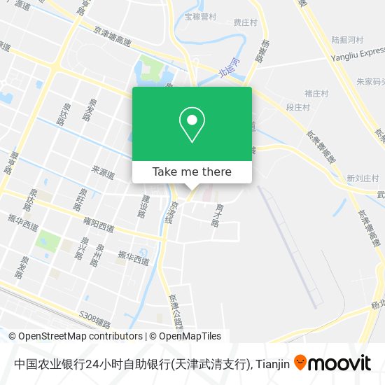 中国农业银行24小时自助银行(天津武清支行) map