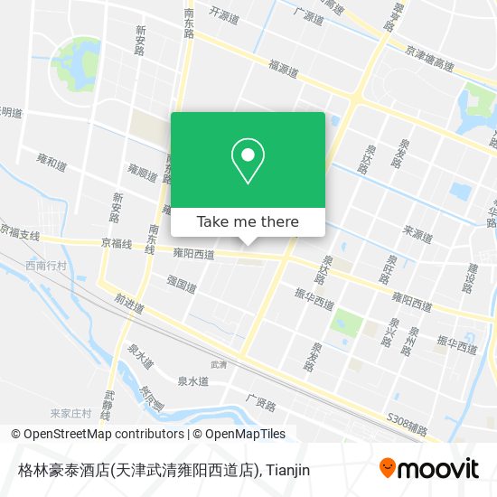 格林豪泰酒店(天津武清雍阳西道店) map