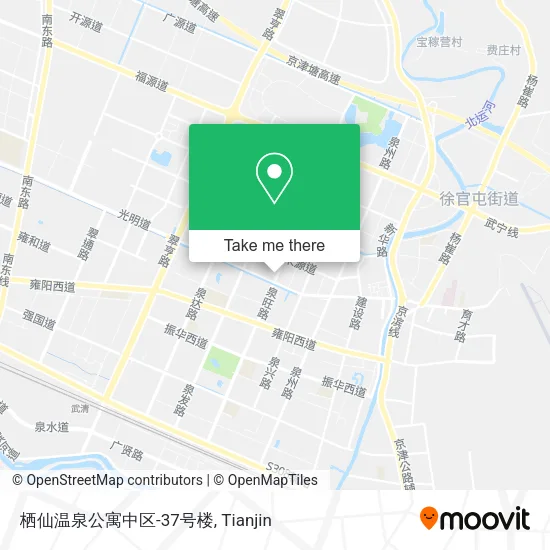 栖仙温泉公寓中区-37号楼 map