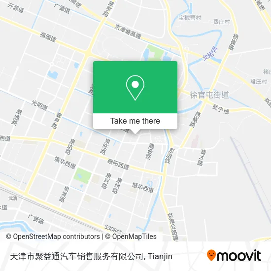 天津市聚益通汽车销售服务有限公司 map