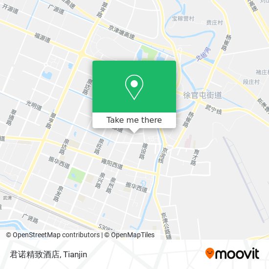 君诺精致酒店 map