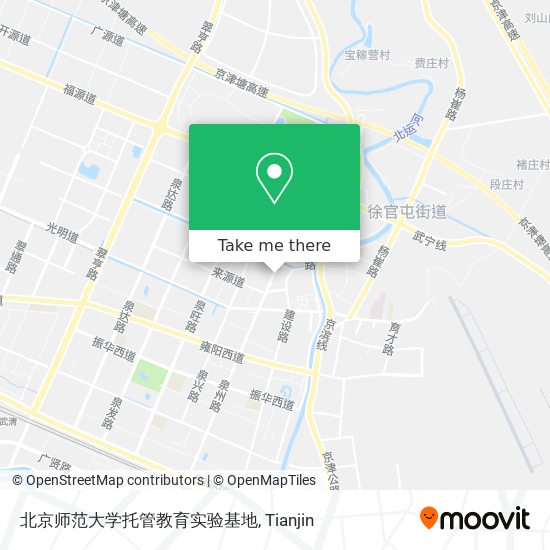北京师范大学托管教育实验基地 map