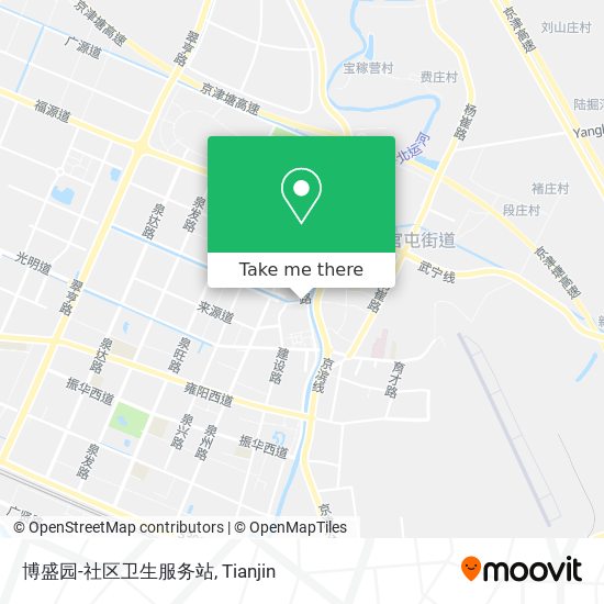 博盛园-社区卫生服务站 map