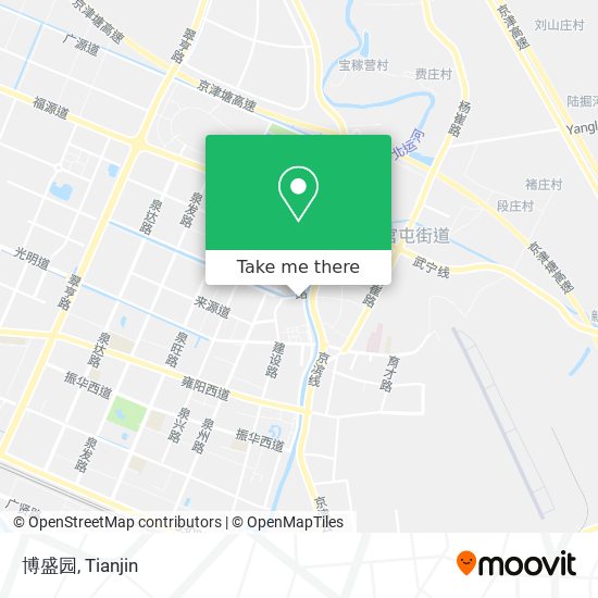 博盛园 map