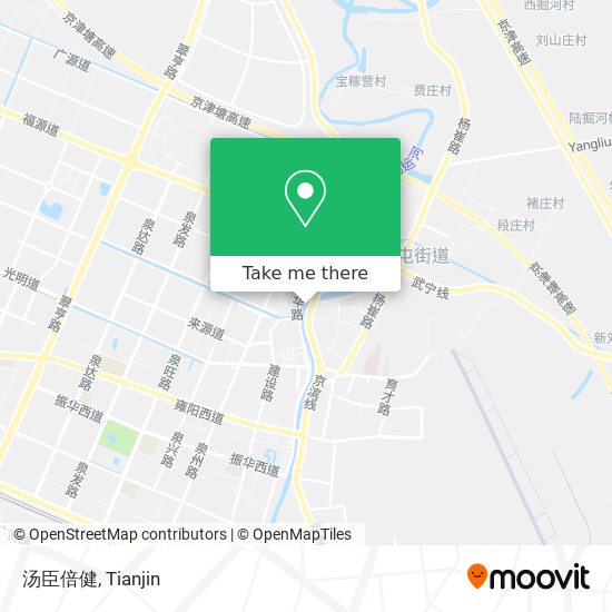 汤臣倍健 map