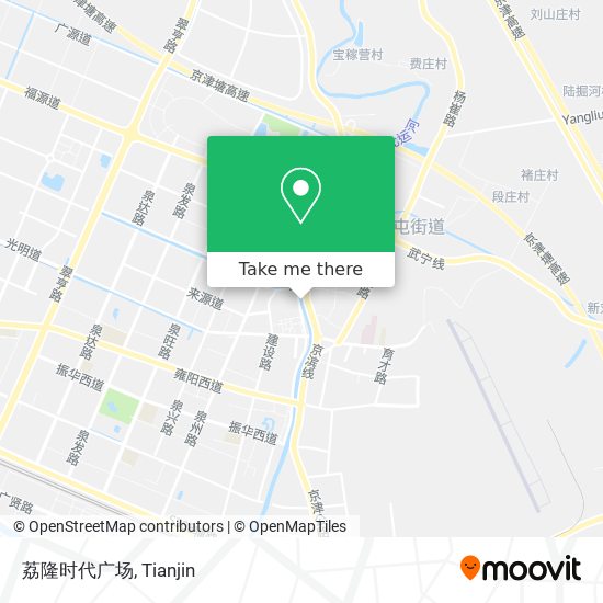荔隆时代广场 map