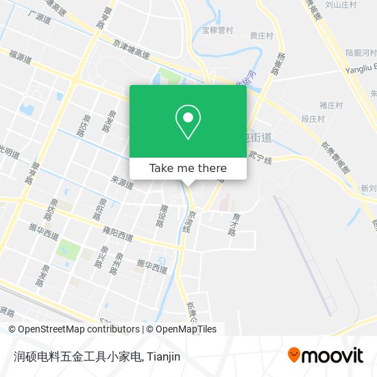 润硕电料五金工具小家电 map