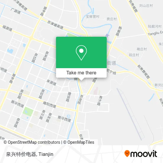 泉兴特价电器 map