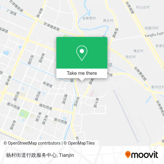 杨村街道行政服务中心 map
