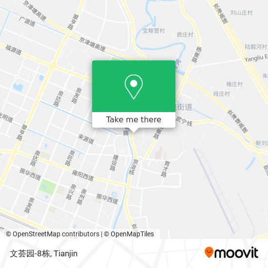 文荟园-8栋 map