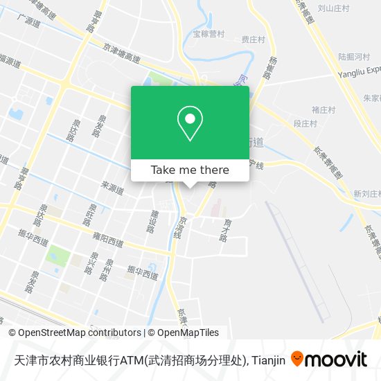 天津市农村商业银行ATM(武清招商场分理处) map