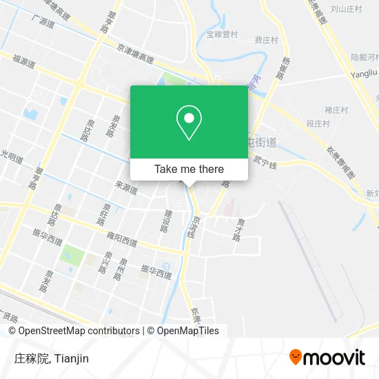 庄稼院 map