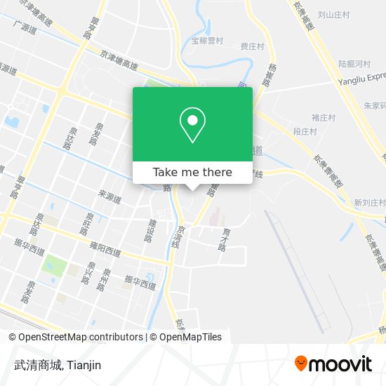 武清商城 map